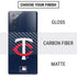 MLB Minnesota Twins - Solid Distressed Galaxy Note20 5G Skin