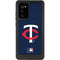 MLB Minnesota Twins - Solid Distressed Galaxy Note20 5G Waterproof Case