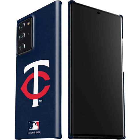 MLB Minnesota Twins - Solid Distressed Galaxy Note20 Ultra 5G Lite Case