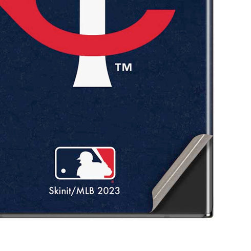 MLB Minnesota Twins - Solid Distressed Galaxy Note20 Ultra 5G Skin