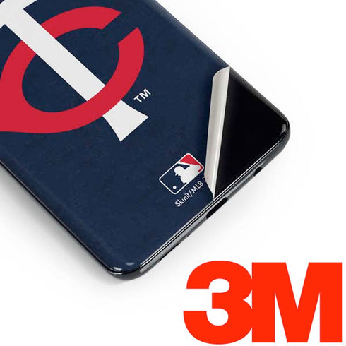 MLB Minnesota Twins - Solid Distressed Galaxy S10e Skin