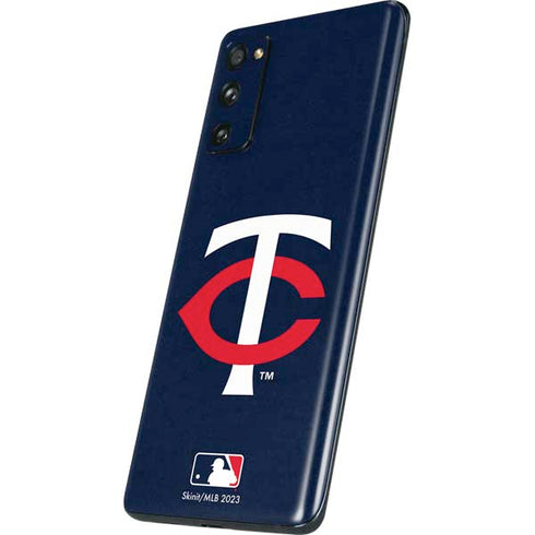 MLB Minnesota Twins - Solid Distressed Galaxy S20 Fan Edition Skin