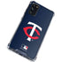 MLB Minnesota Twins - Solid Distressed Galaxy S20 FE Clear Case