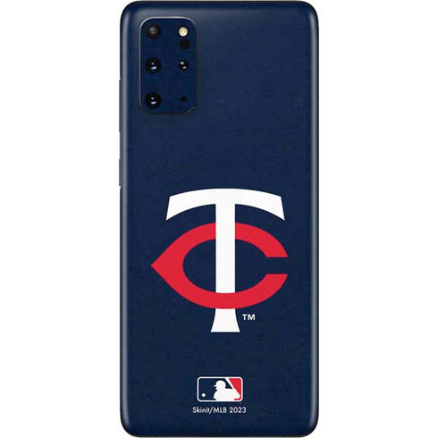 MLB Minnesota Twins - Solid Distressed Galaxy S20 Plus Skin