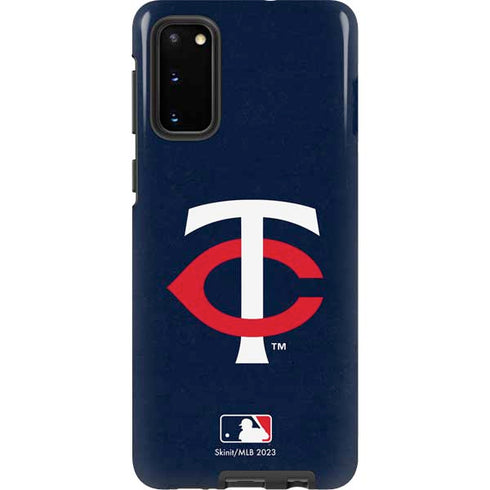 MLB Minnesota Twins - Solid Distressed Galaxy S20 Pro Case