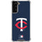 MLB Minnesota Twins - Solid Distressed Galaxy S21 FE Clear Case