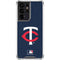 MLB Minnesota Twins - Solid Distressed Galaxy S21 Ultra 5G Clear Case