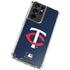 MLB Minnesota Twins - Solid Distressed Galaxy S21 Ultra 5G Clear Case