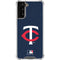 MLB Minnesota Twins - Solid Distressed Galaxy S22 Plus Clear Case