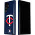 MLB Minnesota Twins - Solid Distressed Galaxy S22 Ultra Pro Case
