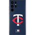 MLB Minnesota Twins - Solid Distressed Galaxy S22 Ultra Skin