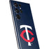 MLB Minnesota Twins - Solid Distressed Galaxy S22 Ultra Skin