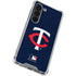 MLB Minnesota Twins - Solid Distressed Galaxy S23 Clear Case