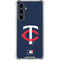 MLB Minnesota Twins - Solid Distressed Galaxy S23 FE Clear Case