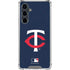 MLB Minnesota Twins - Solid Distressed Galaxy S23 FE Clear Case