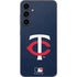 MLB Minnesota Twins - Solid Distressed Galaxy S23 FE Skin