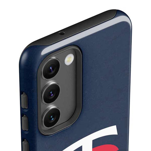 MLB Minnesota Twins - Solid Distressed Galaxy S23 Plus Pro Case