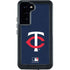 MLB Minnesota Twins - Solid Distressed Galaxy S23 Plus Waterproof Case