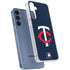 MLB Minnesota Twins - Solid Distressed Galaxy S24 Clear Case