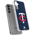 MLB Minnesota Twins - Solid Distressed Galaxy S24 Plus Clear Case