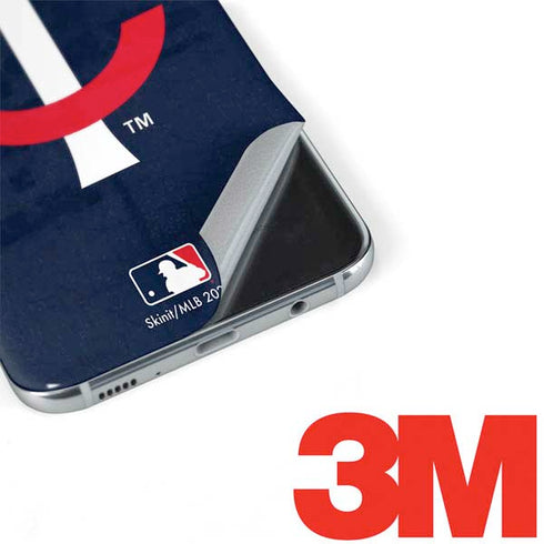 MLB Minnesota Twins - Solid Distressed Galaxy S8 Plus Skin