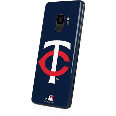 MLB Minnesota Twins - Solid Distressed Galaxy S9 Skin