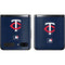 MLB Minnesota Twins - Solid Distressed Galaxy Z Flip Skin