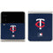 MLB Minnesota Twins - Solid Distressed Galaxy Z Flip3 5G Skin