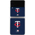 MLB Minnesota Twins - Solid Distressed Galaxy Z Flip3 5G Skin