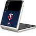 MLB Minnesota Twins - Solid Distressed Galaxy Z Flip3 5G Skin
