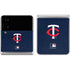 MLB Minnesota Twins - Solid Distressed Galaxy Z Flip4 5G Skin