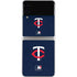MLB Minnesota Twins - Solid Distressed Galaxy Z Flip4 5G Skin