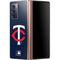MLB Minnesota Twins - Solid Distressed Galaxy Z Fold2 5G Skin