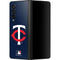 MLB Minnesota Twins - Solid Distressed Galaxy Z Fold3 5G Skin