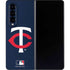 MLB Minnesota Twins - Solid Distressed Galaxy Z Fold4 5G Skin