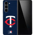 MLB Minnesota Twins - Solid Distressed Galaxy Z Fold5 5G Skin