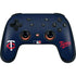 MLB Minnesota Twins - Solid Distressed Google Stadia Controller Skin