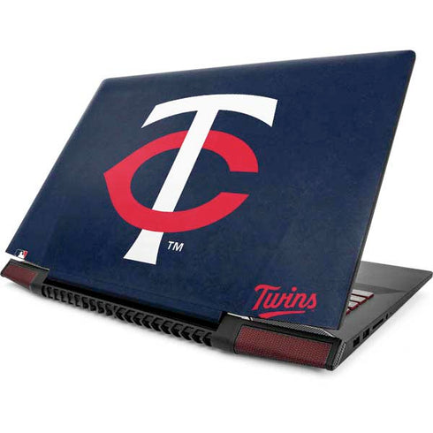 MLB Minnesota Twins - Solid Distressed Lenovo IdeaPad Skin