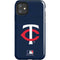 MLB Minnesota Twins - Solid Distressed iPhone 11 Impact Case