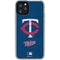 MLB Minnesota Twins - Solid Distressed iPhone 11 Pro Clear Case