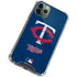 MLB Minnesota Twins - Solid Distressed iPhone 11 Pro Max Clear Case