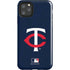 MLB Minnesota Twins - Solid Distressed iPhone 11 Pro Max Impact Case