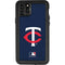 MLB Minnesota Twins - Solid Distressed iPhone 11 Pro Max Waterproof Case