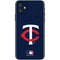 MLB Minnesota Twins - Solid Distressed iPhone 11 Skin