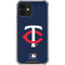 MLB Minnesota Twins - Solid Distressed iPhone 12 Mini Clear Case