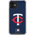 MLB Minnesota Twins - Solid Distressed iPhone 12 Mini Clear Case