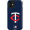 MLB Minnesota Twins - Solid Distressed iPhone 12 Mini Impact Case