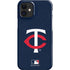 MLB Minnesota Twins - Solid Distressed iPhone 12 Mini Lite Case