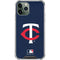 MLB Minnesota Twins - Solid Distressed iPhone 12 Pro Clear Case