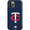 MLB Minnesota Twins - Solid Distressed iPhone 12 Pro Impact Case